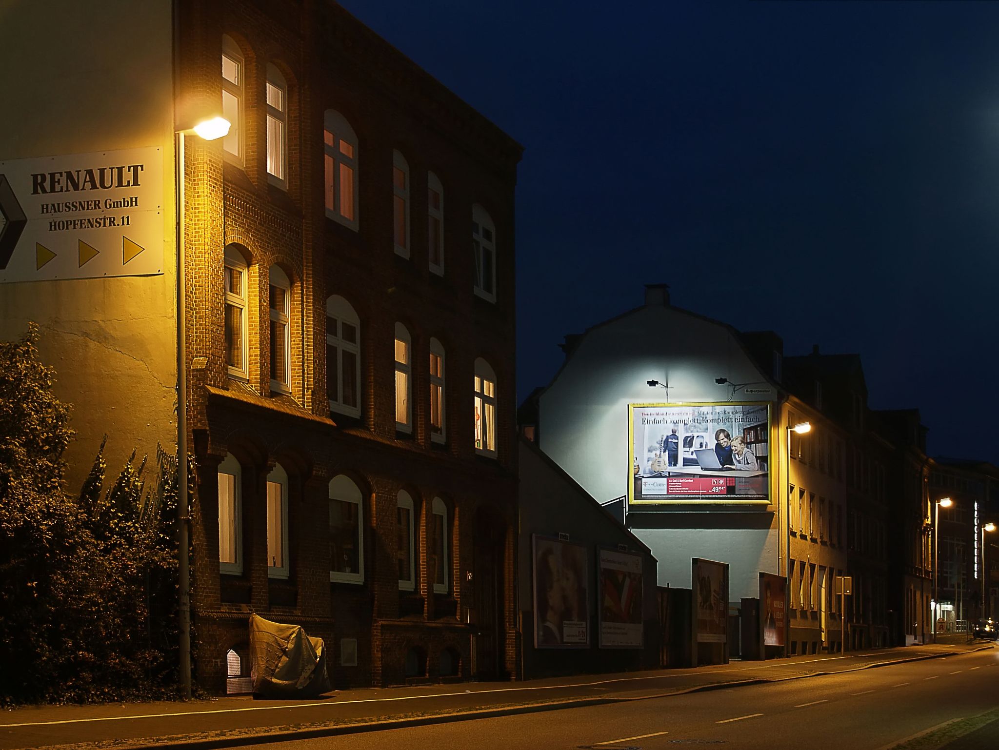 Abend in Kieler Straße